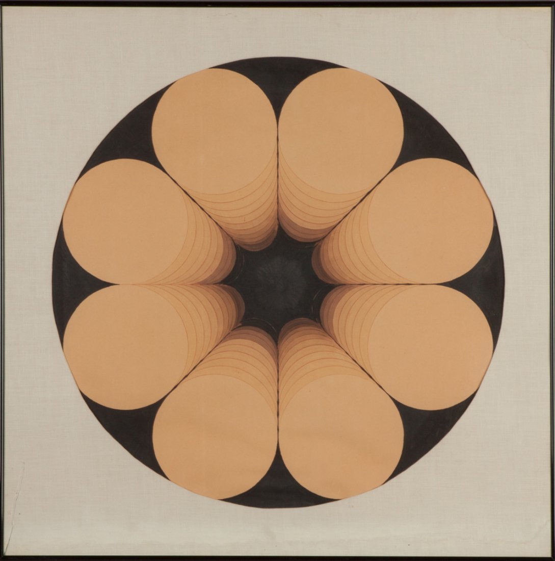 Stanley Landsman (American, 1930-1984) "Infinity" (1 of 2)