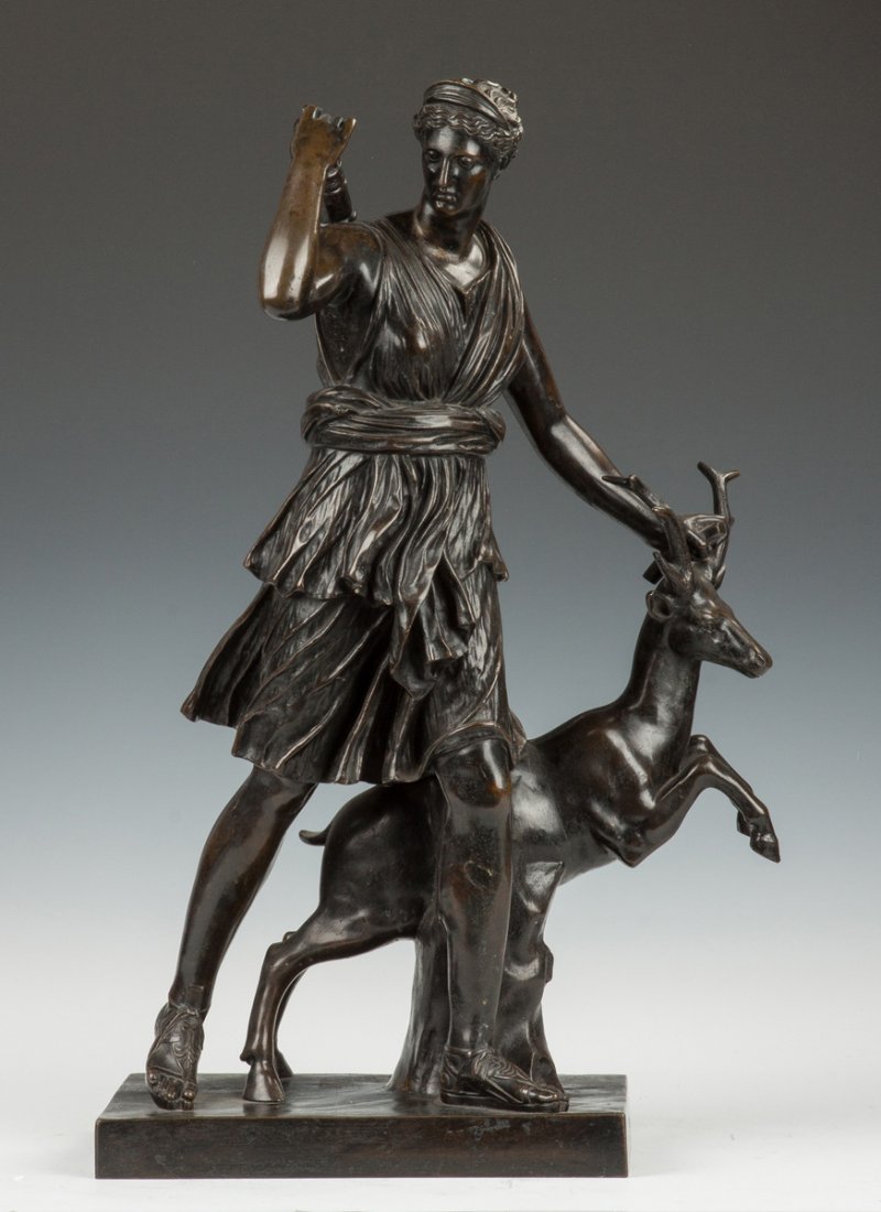 Diana The Huntress Bronze Sculpture