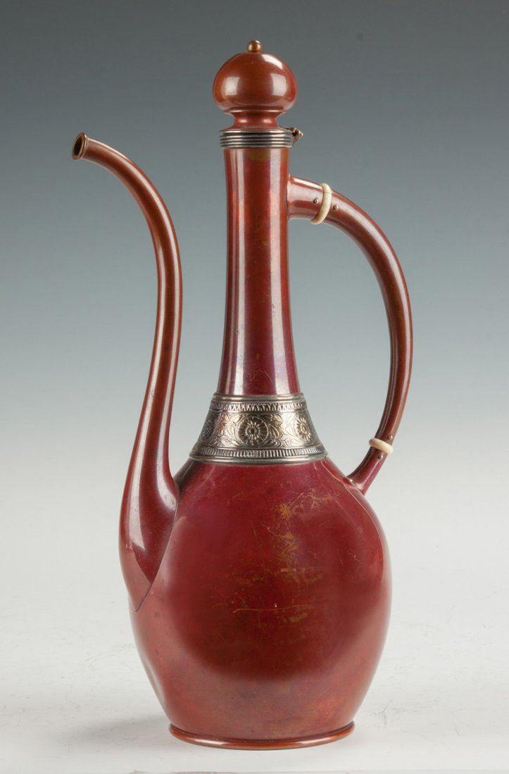 Gorham Co. Moorish Design Coffeepot (1 of 3)