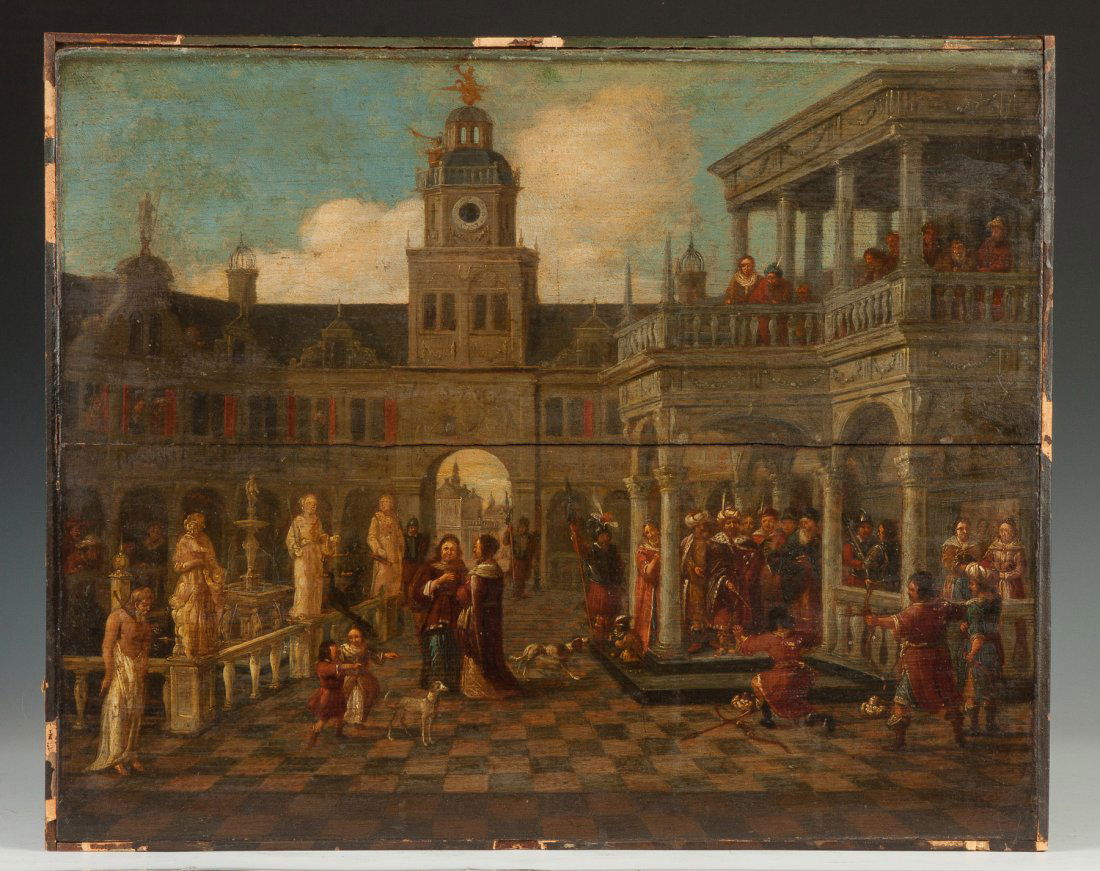 Old Master's School Court Scene (1 of 3)