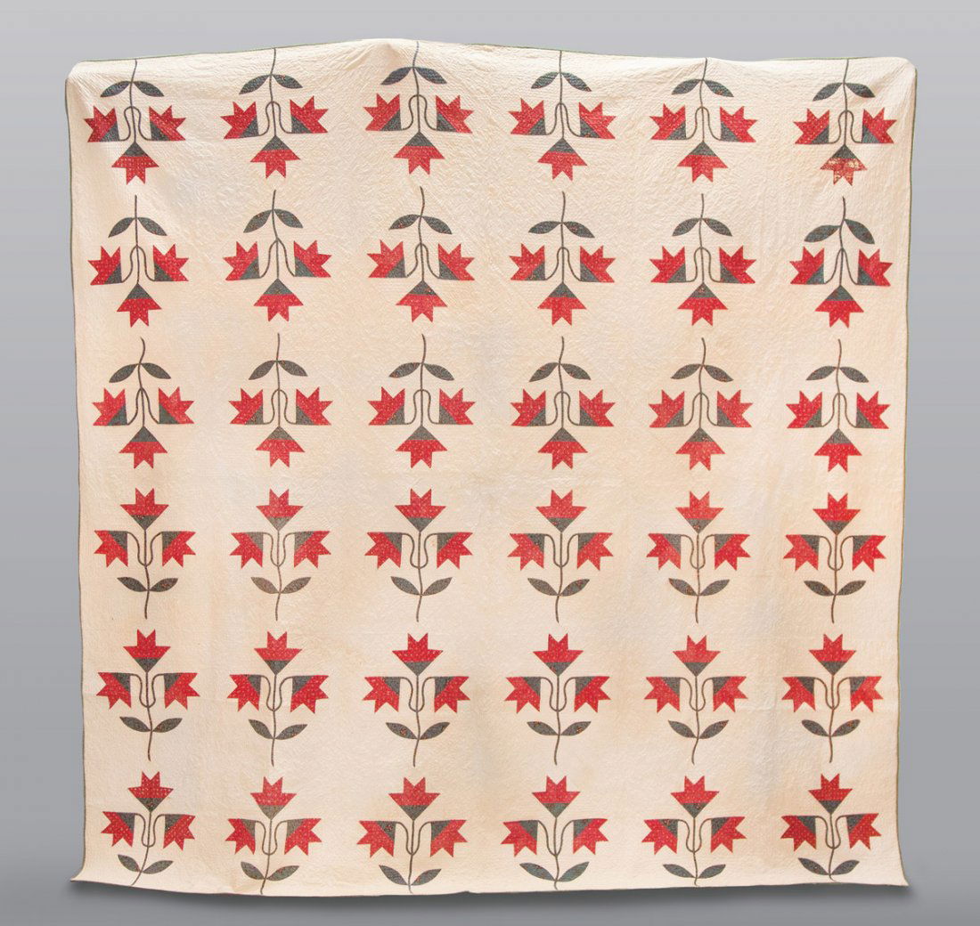 Carolina Lily Applique Quilt (1 of 3)