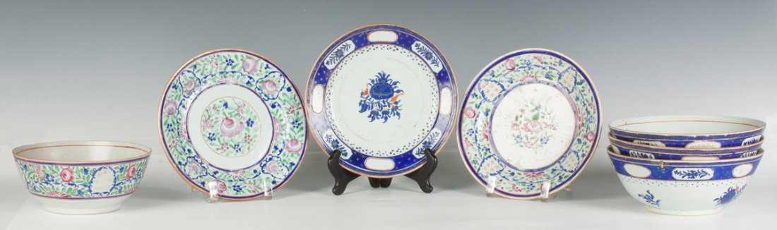 Chinese Export Bowls & Plates (1 of 3)