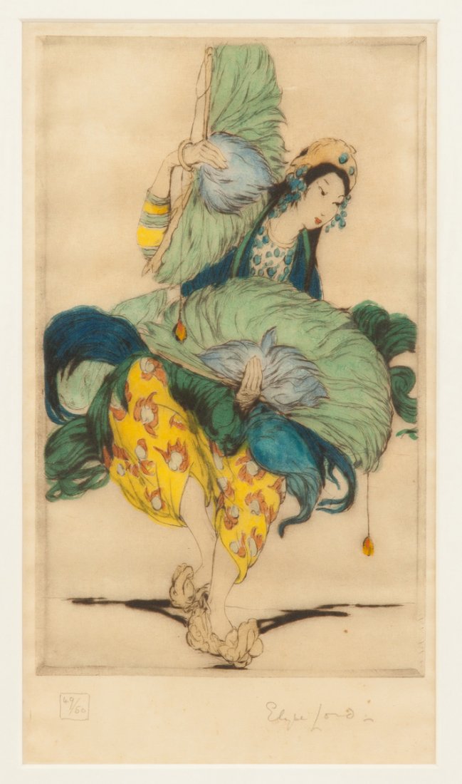 Elyse Ashe (EA) Lord  (English, 1900-1971) Portrait (1 of 2)