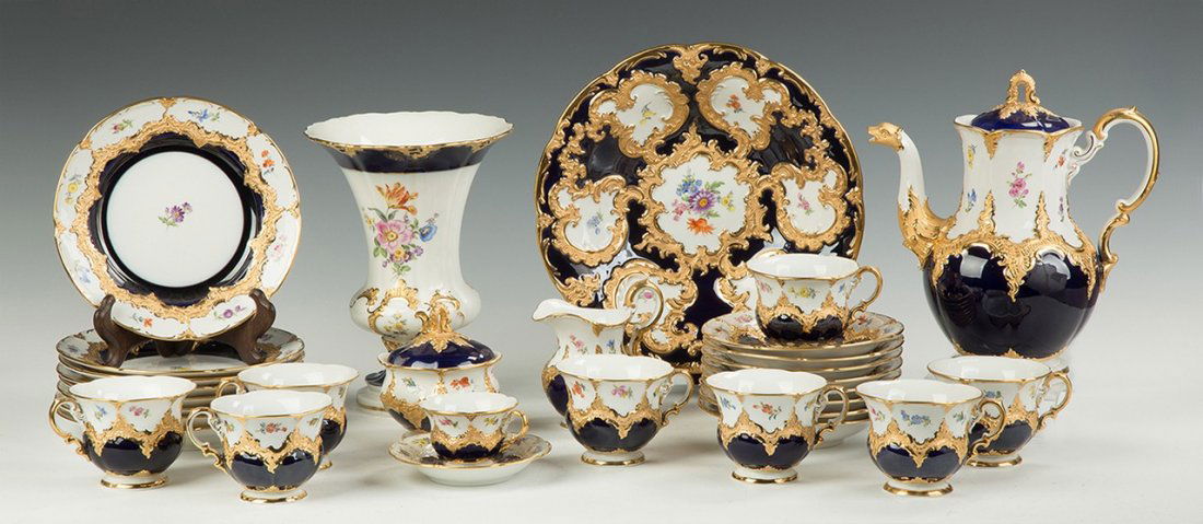 Meissen Luncheon Set (1 of 2)