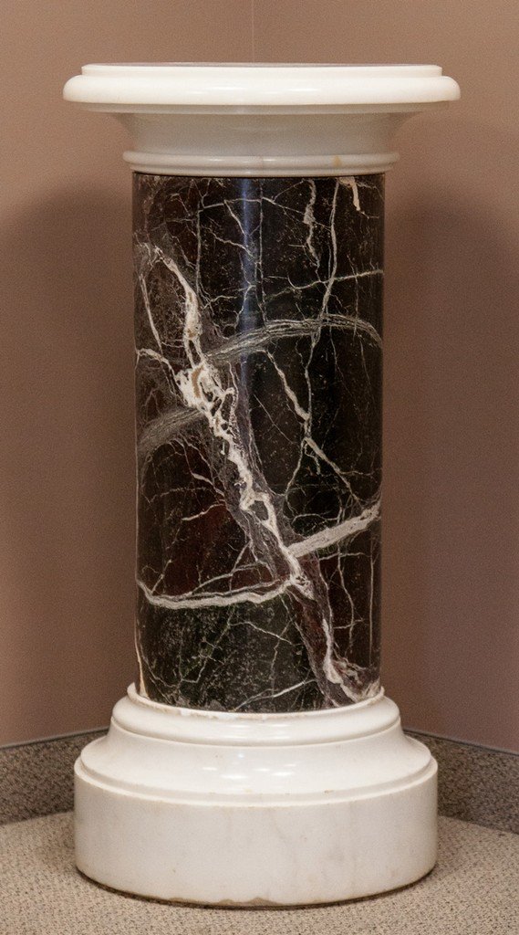 Marble Pedestal, Rotating (1 of 1)
