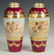 Austrian Hand Painted Porcelain and Enameled Vases - 3