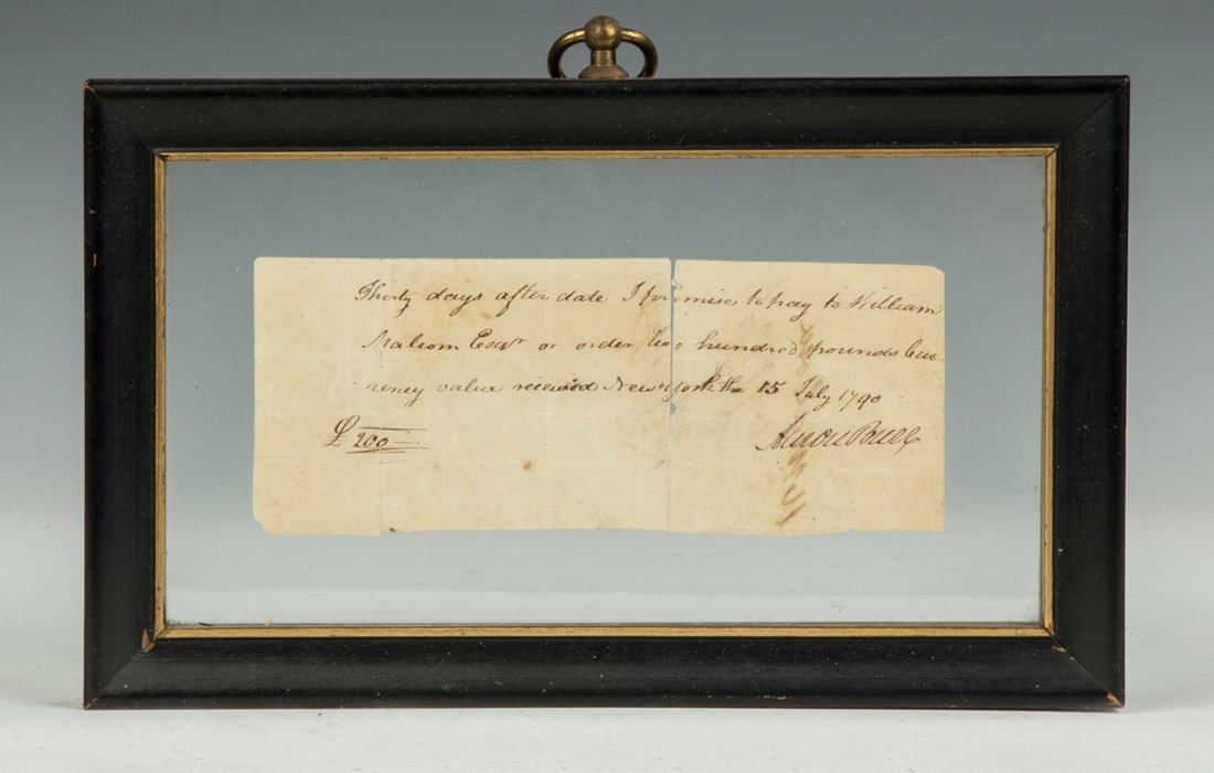 Aaron Burr $200 Bank Note (1 of 2)