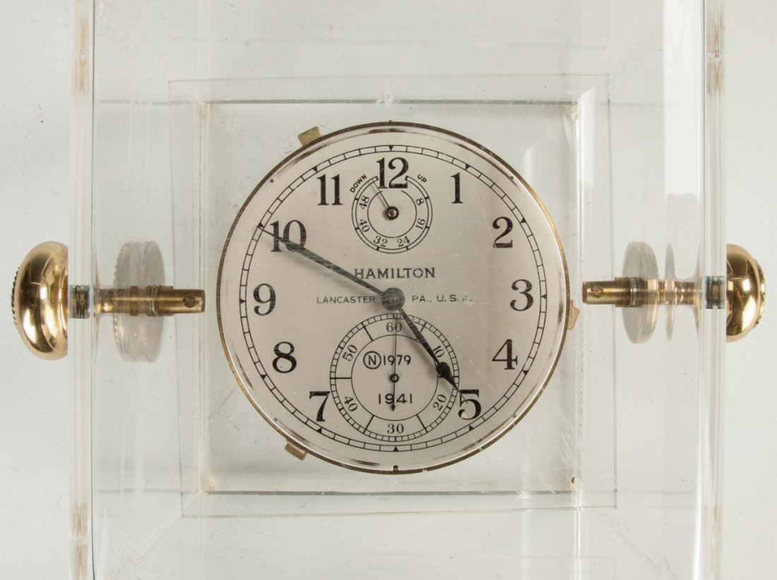 Hamilton Watch Co. Ship's Chronometer Lancaster, PA (1 of 2)