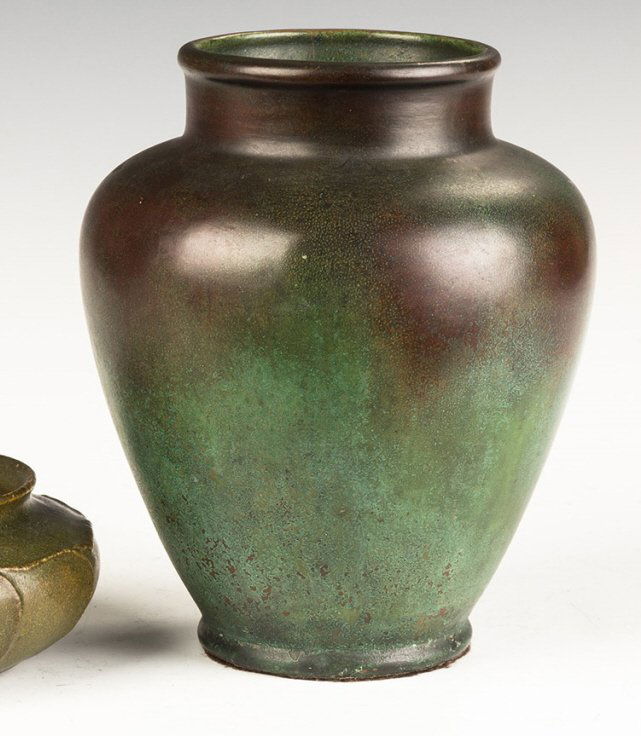 Clewell Copper over Pottery Vase (1 of 2)