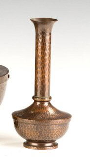 Roycroft Hammered Copper American Beauty Vase (1 of 2)