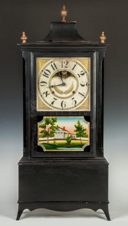 Birge and Mallory Custom Shelf Clock