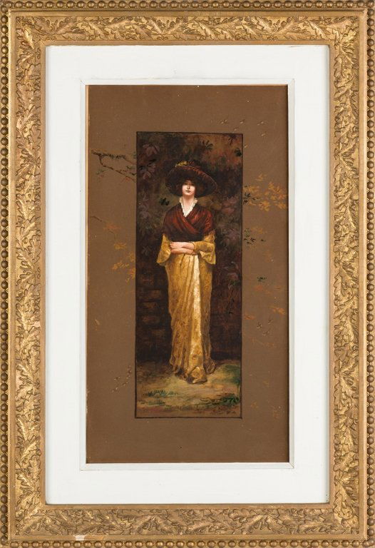 Charles Courtney Curran  (American, 1861-1942)  Young (1 of 3)