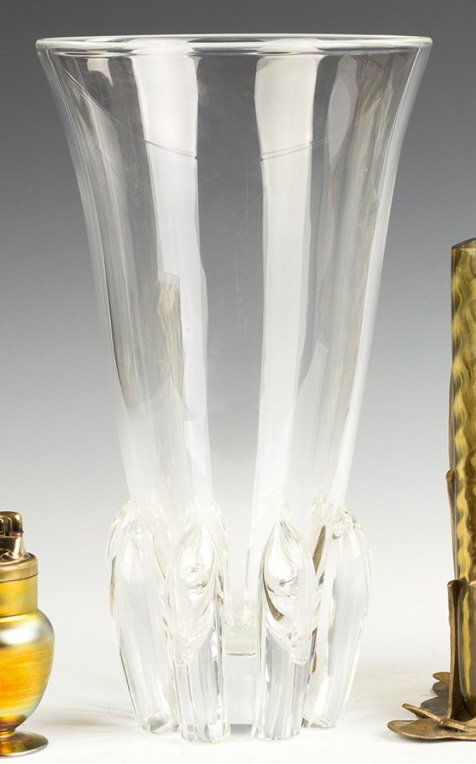 Tall Steuben Crystal Vase (1 of 1)