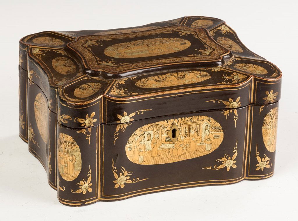 Japanese Lacquered Tea Caddy (1 of 3)