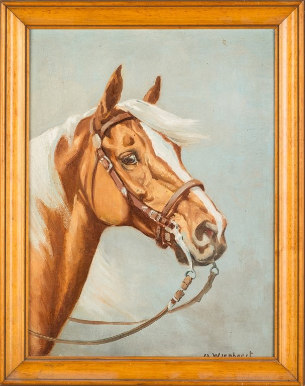Olaf Wieghorst  (American, 1899-1988)  Horse  Portrait (1 of 2)