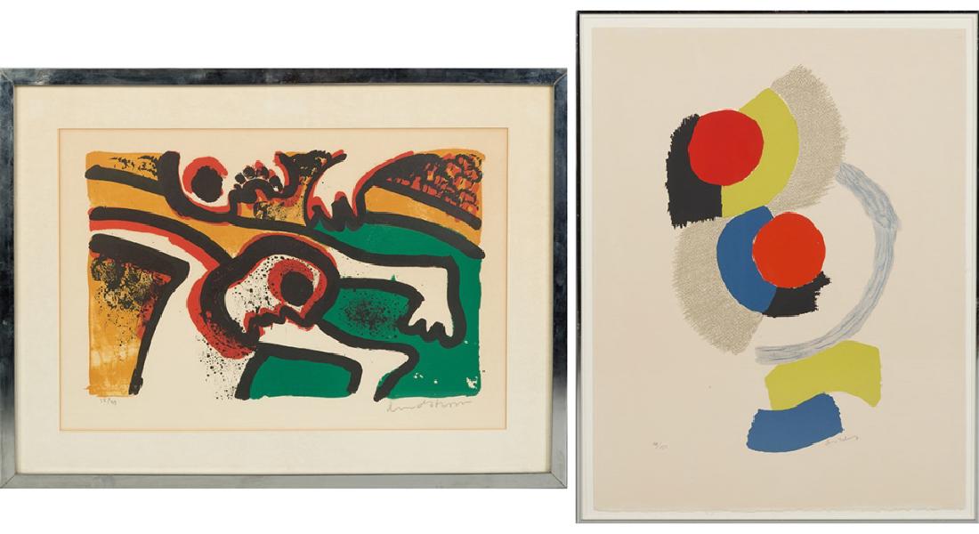 Bengt Lindstrom (Swedish, 1925-2008) "Viking" &  Sonia (1 of 5)