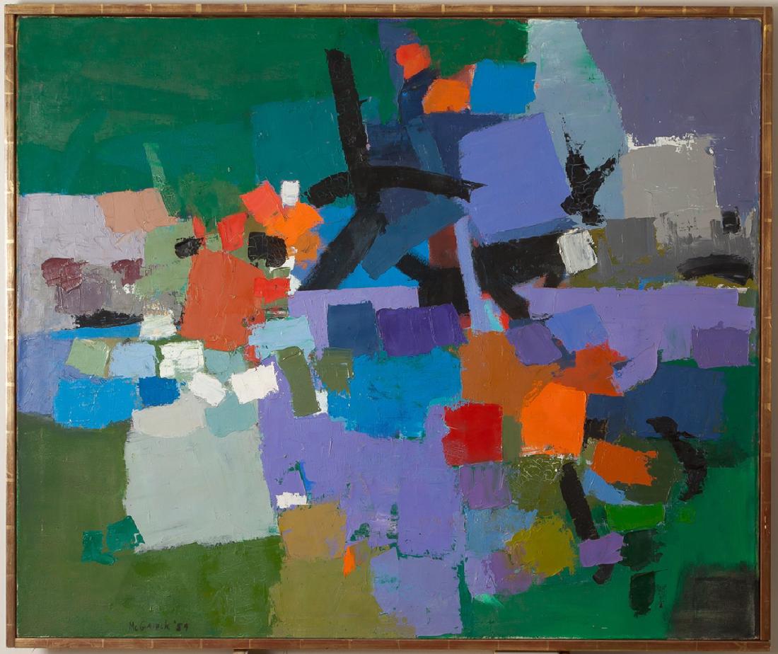 Martha McGavock (American, Mid 20th Century)  "Harbor (1 of 4)