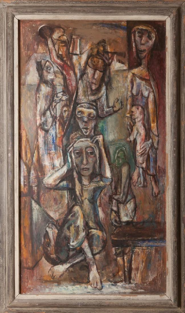 Ben Wilson (American, 1913-2001) "Tower of  Confusion" (1 of 3)