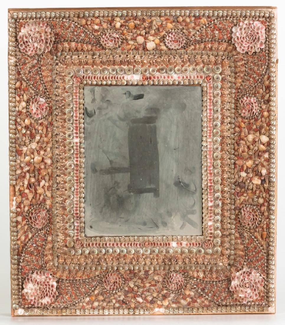 Victorian Sea Shell Mirror (1 of 1)