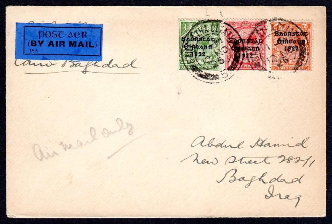 Harrison 3-line Coil: ½d, 1d + 2d on cover (1 of 1)