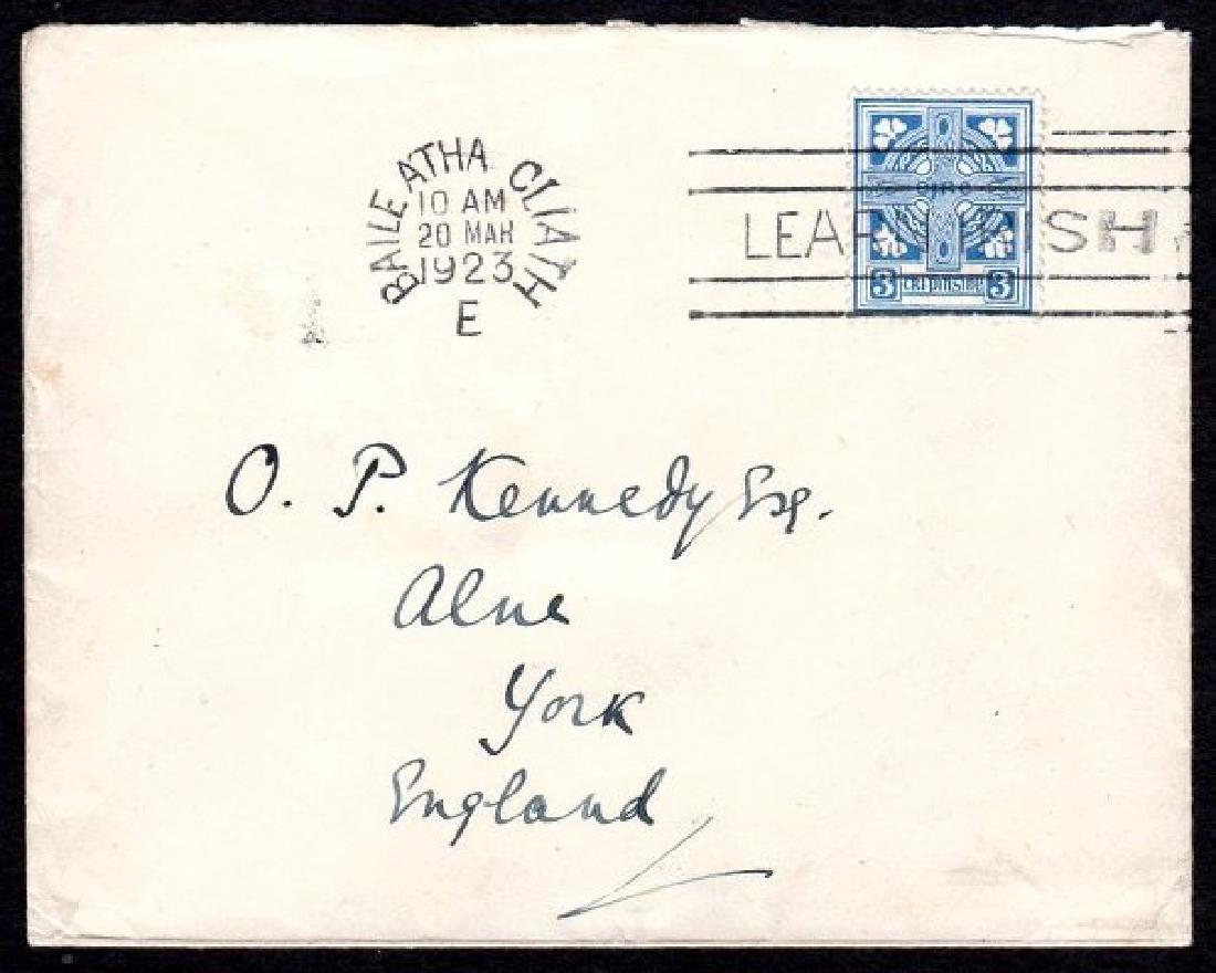 Irish Definitive "Se": 3d on cover, FDC (1 of 1)