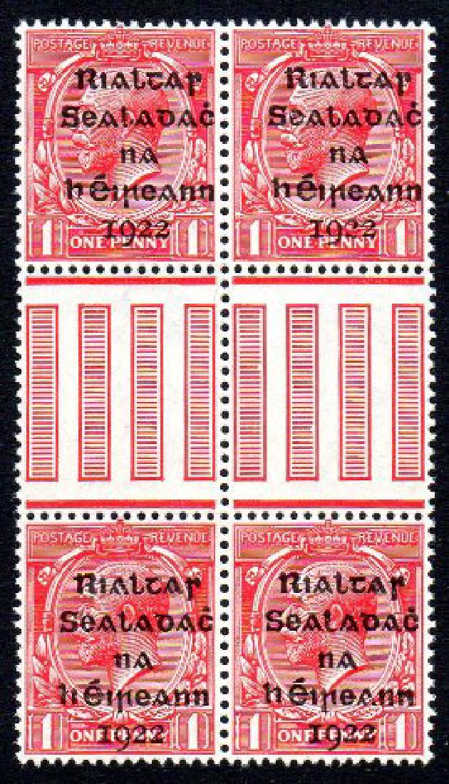 Dollard: 1d gutter block of 4 (1 of 1)