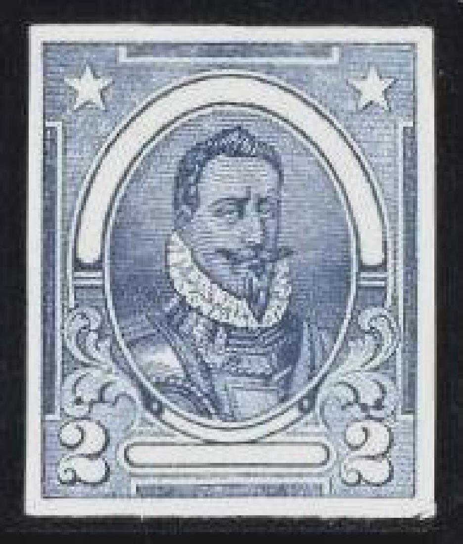 Valdivia imperf Essay: 2d indigo fine (1 of 1)