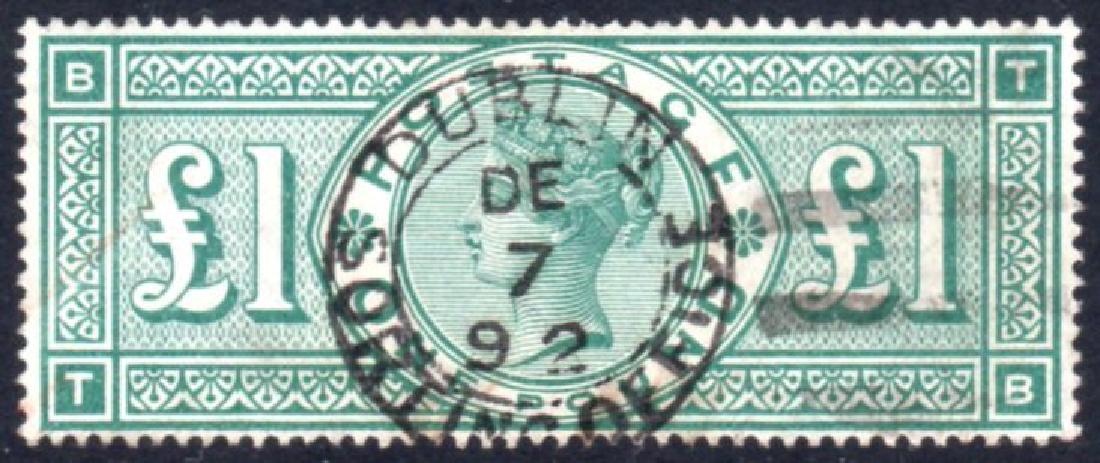 GB used in Ireland: £1 used in Dublin (1 of 1)