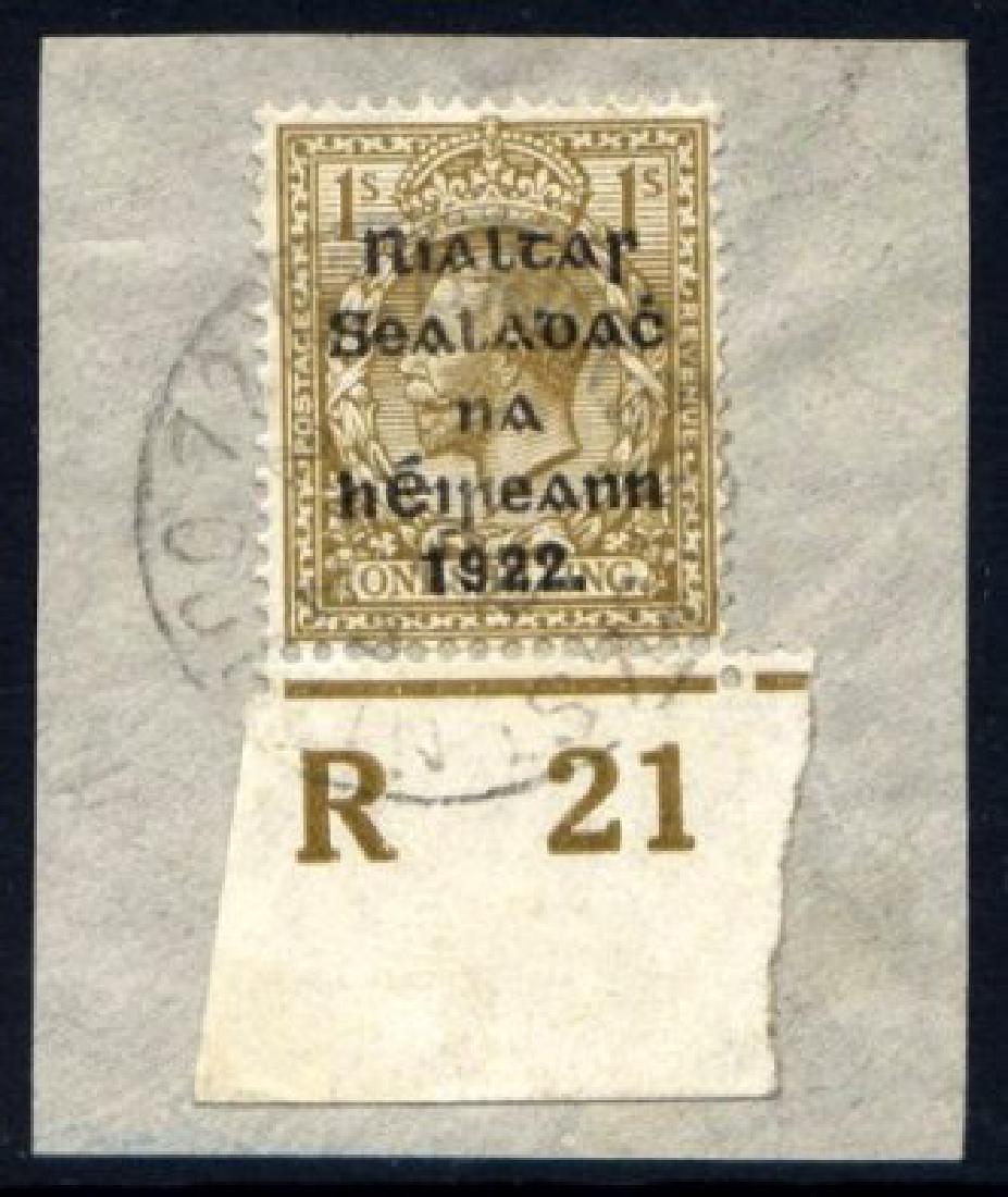 Thom: 1/- R21 imperf. (1 of 1)