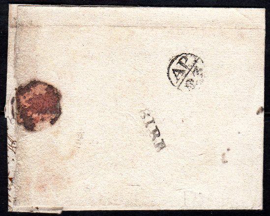 Postal History, 1739 small EL to Dublin signed (1 of 2)