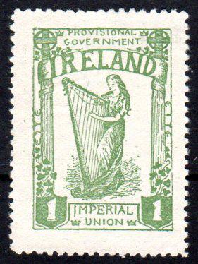Ireland Political, 1912 (1d) Imperial Union yellow (1 of 1)