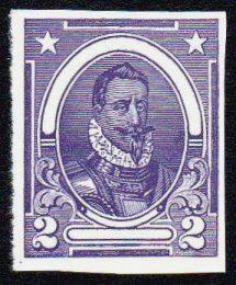 Ireland Essay, Valdivia imperf. 2d lilac/mauve, superb (1 of 1)