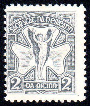 Ireland Essays, Hely 2d grey, fresh u/m mint, usual (1 of 1)
