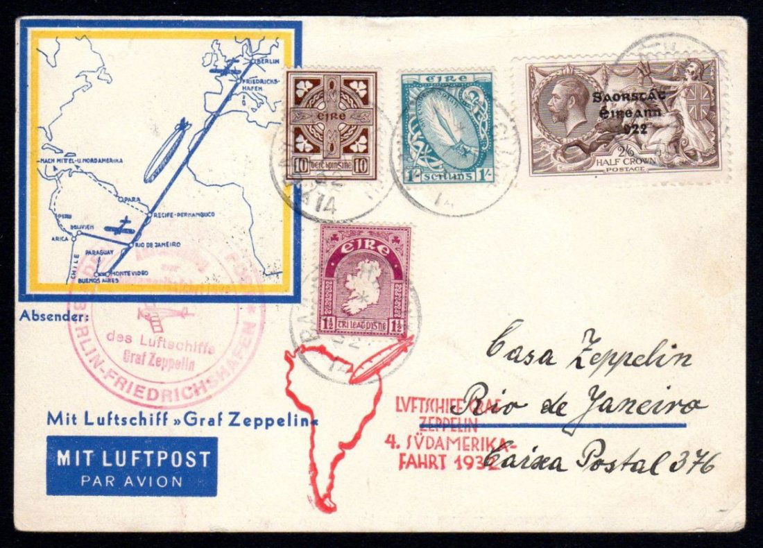 Irish Zeppelin Airmails (1 of 1)