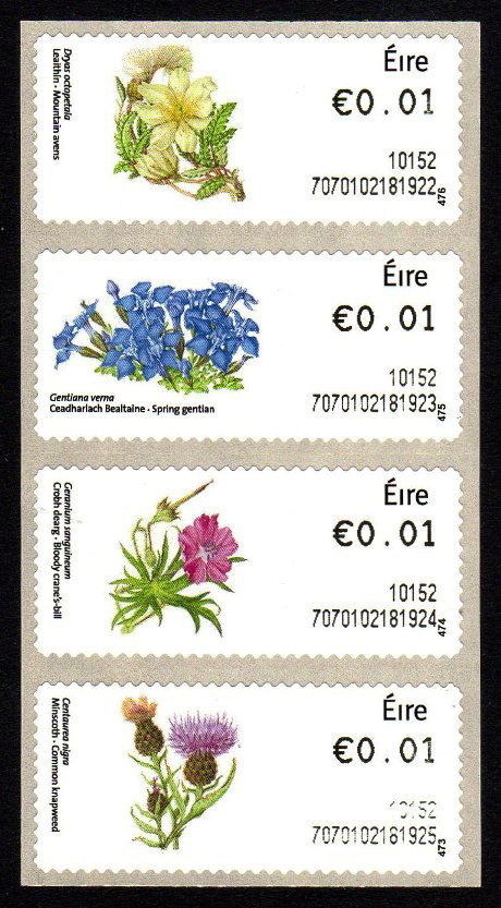 Ireland SOAR Definitives (Wild Flowers) (1 of 1)