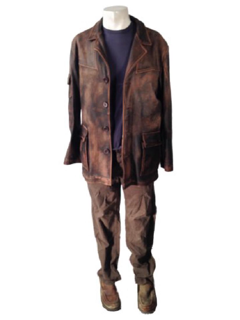 Awakening: Michael (Scott Speedman) Movie Costumes: Michael (the character played by Scott Speedman) screen worn outfit, including: distressed heavy leather jacket, brown 'Tommy' jeans (size 33), 'Club Monaco' distressed and torn t-shirt (size M), brow
