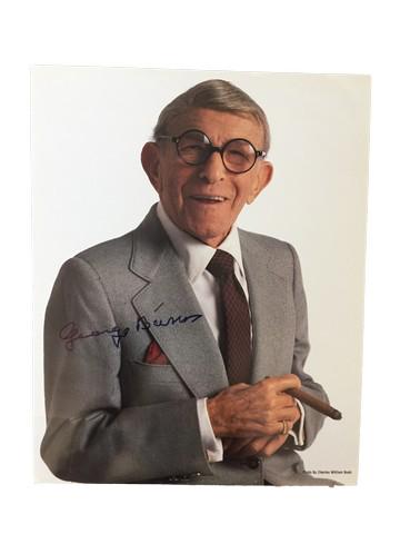 George Burns Headshot Signed Memorabilia (1 of 2)