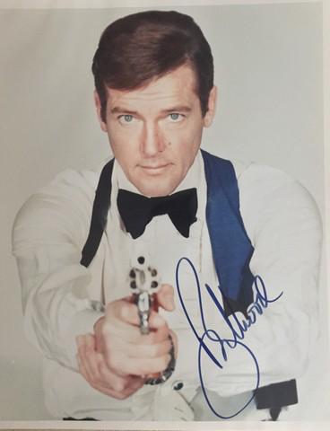 Roger Moore Signed Photo (1 of 2)