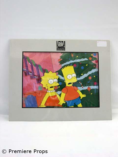 The Simpsons  Original Hand-Painted Cel from Production (1 of 1)