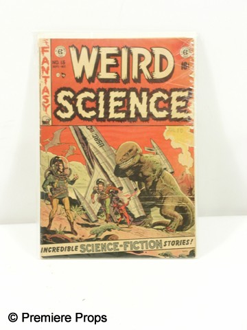 Weird Science No. 15 Comic Book Movie Props: From Chris Kattan's personal collection this is a 'Weird Science No. 15' comic book. (approx. 10 1/2" x 8")
