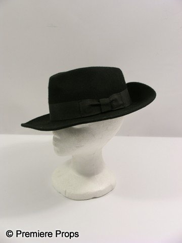 Michael Jackson - Autographed Black Prop Fedora: Michael Jackson Signed Black Fedora - Michael Jackson autographed signature black prop fedora signed "Brent All My Love - Michael Jackson". Autographed in silver paint pen and accompanied by JSA Authe