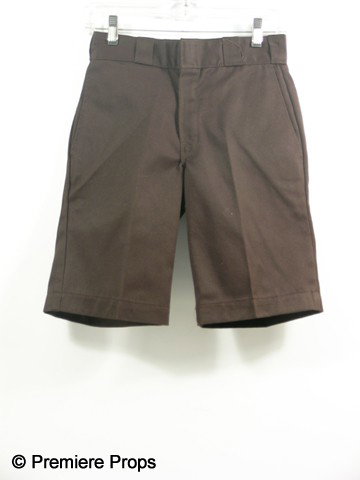 HANNAH MONTANA - Miley Cyrus Shorts: Hannah Montana (2006) - Screen worn brown shorts worn by pop superstar and actress Miley Cyrus.