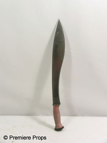 30 DAYS OF NIGHT: DARK DAYS - Prop Machete: 30 Days of Night: Dark Days (2010) - Plastic blade with taped handle machete. (approx. 24" long) Condition may vary slightly. This item is oversized and will require additional shipping charges. Pleas