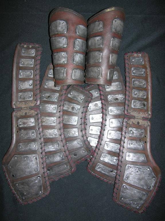 Tristan (Mads Mikkelsen) King Arthur Armor: Prop armor set worn by Mads Mikkelsen as Tristan in King Arthur. Includes two pieces of shoulder armor and two leggings. The leggings have "Tristan" handwritten into them.
