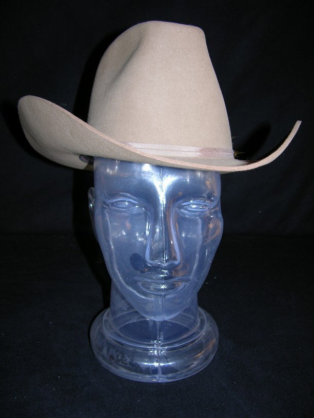 Brown Cowboy Hat from Andy Griffith's Estate: Brown cowboy hat made by Nudie, purchased from Andy Griffith's estate and signed by musician Englebert Humperdinck.