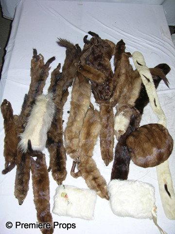Lot of Fur Muffs, Mink Stoles: Lot of 3 fur muffs and 11 Mink Stoles.