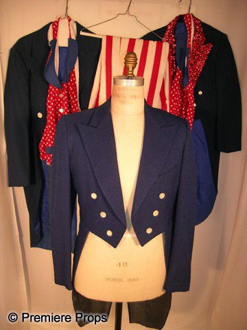 Lot of Uncle Sam Suits: Lot of 3 Uncle Sam suits including coat, vest and pants.