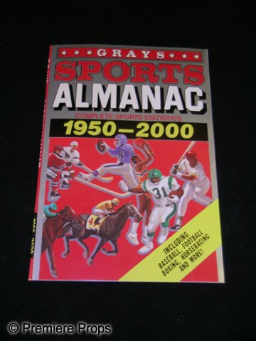 Back to the Future Part II Gray's Sports Almanac C: This is an authentic 'Gray's Sports Almanac' cover from the Robert Zemeckis 1989 Sci-fi film 'Back to the Future - Part II' starring Michael J. Fox, one of the most beloved film anthologies ever produ