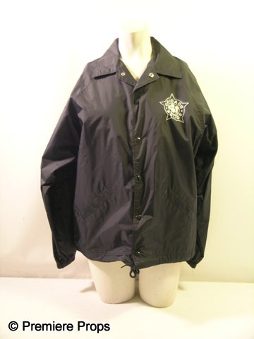 LOL Anne (Demi Moore) Jacket: From 2012's 'LOL,' this is Anne's (Demi Moore) screen worn, navy blue Police jacket. The long sleeve black jacket has a large 'Chicago Police' emblem on the reverse, and 'Chicago Police' patch sewn on