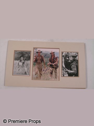 Ghost And The Darkness Signed Photos: This is an autographed photo lot from the 1996 drama-adventure film 'The Ghost and the Darkness,' starring Val Kilmer and Michael Douglas. Set in 1898, the film tells the story of two hunters (Kilmer,